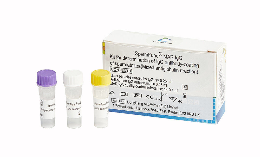 SpermFunc Male Fertility Test Kit For Determination IgG Antibody Coating Spermatozoa